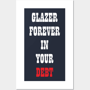 Glazer Manchester United Posters and Art